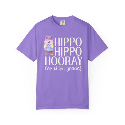 Hippo Third Grade Tee