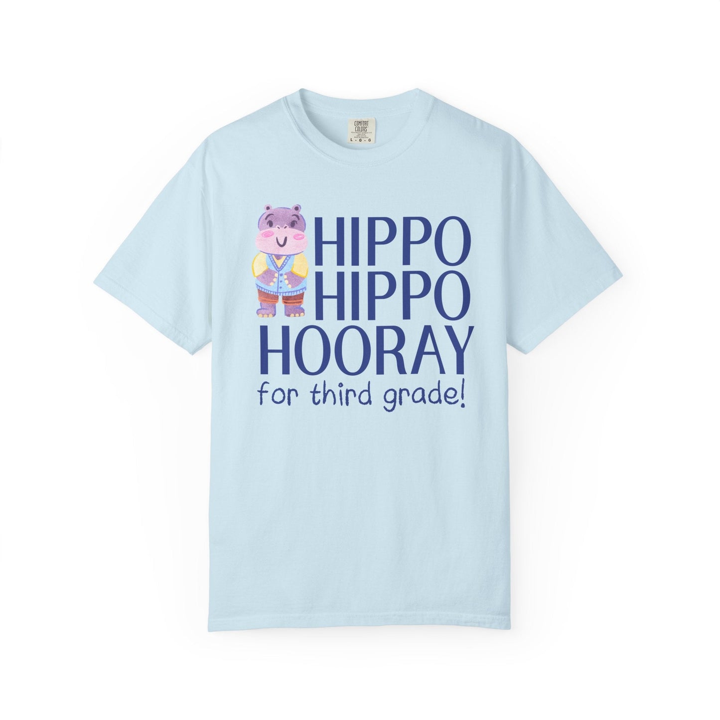Hippo Third Grade Tee
