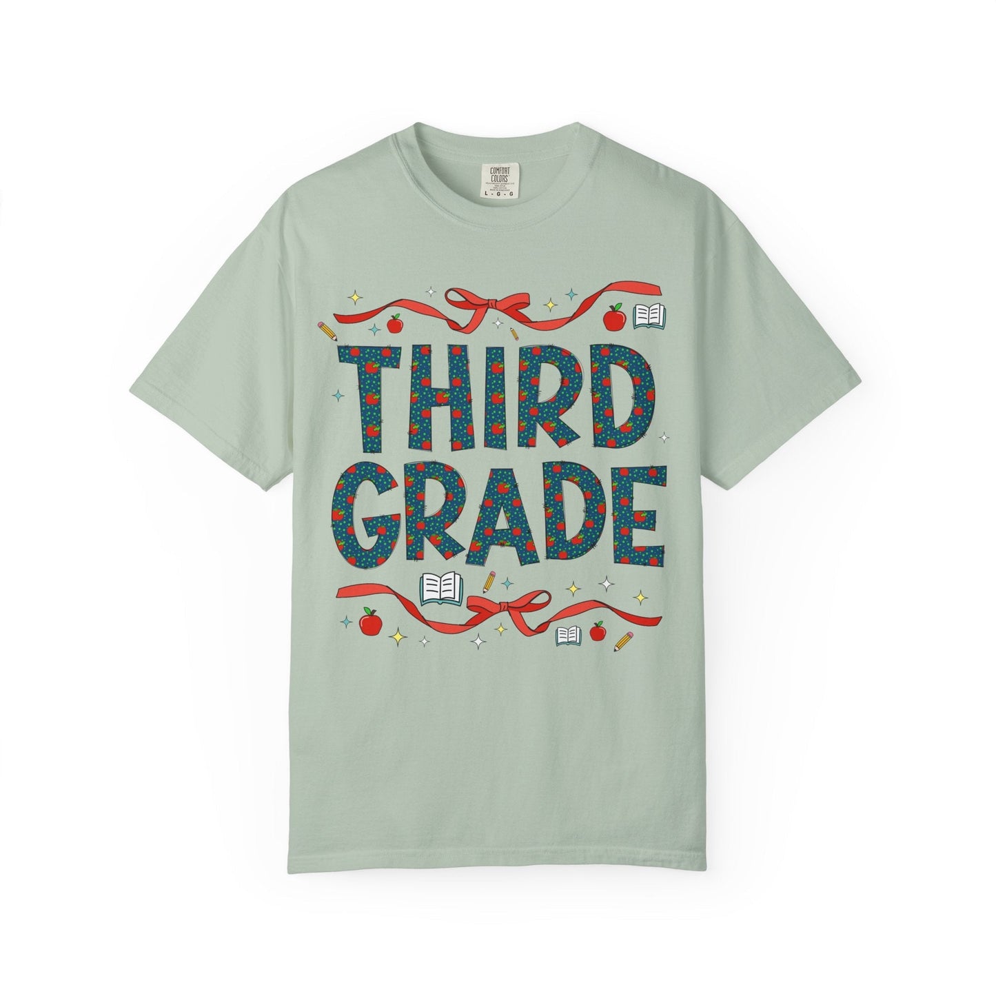 Third Grade Teacher Bow Tee