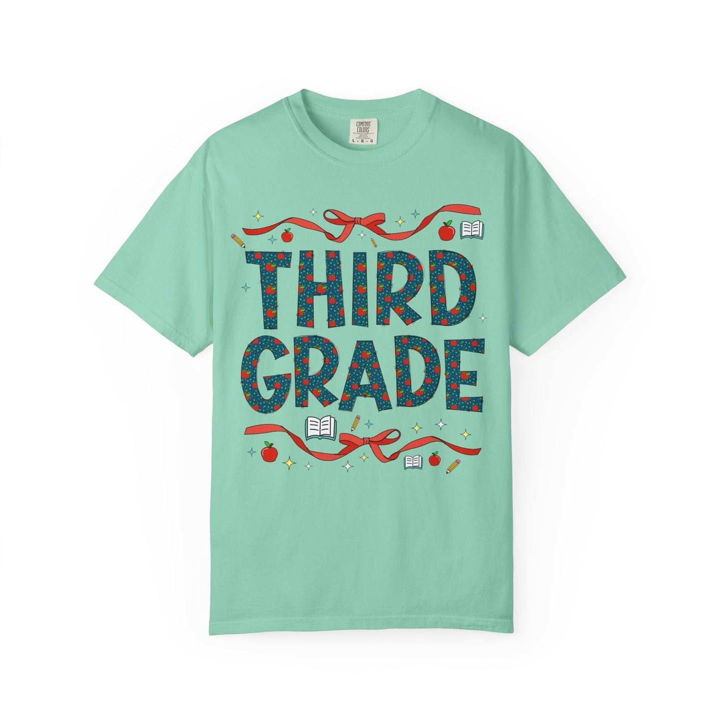 Third Grade Teacher Bow Tee
