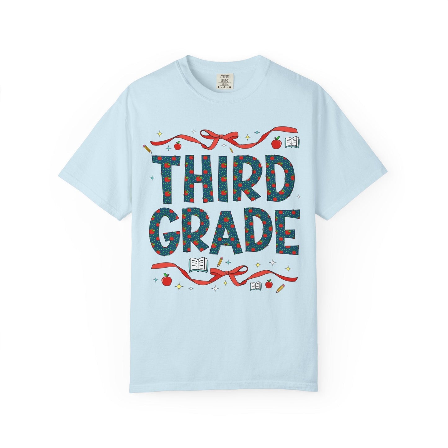 Third Grade Teacher Bow Tee