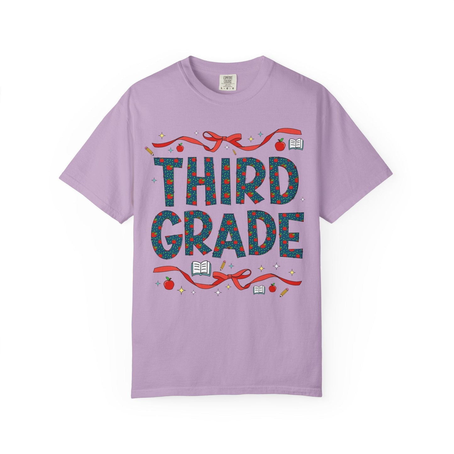 Third Grade Teacher Bow Tee