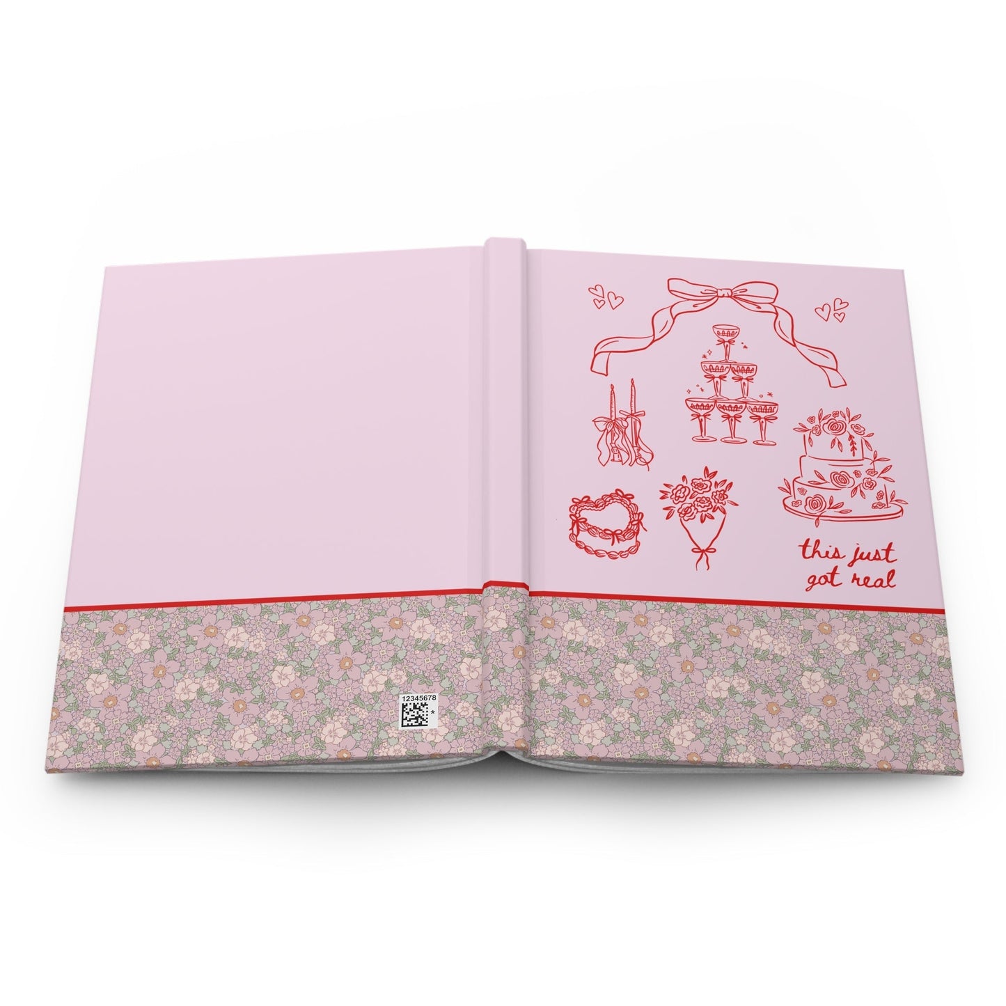 This Just Got Real Notebook: Red