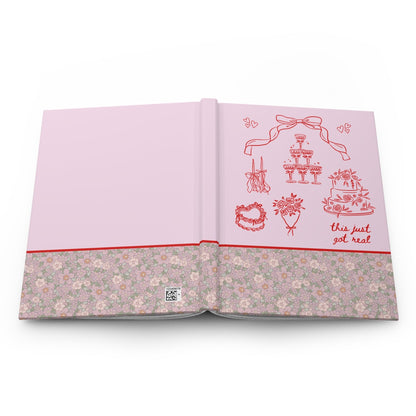 This Just Got Real Notebook: Red