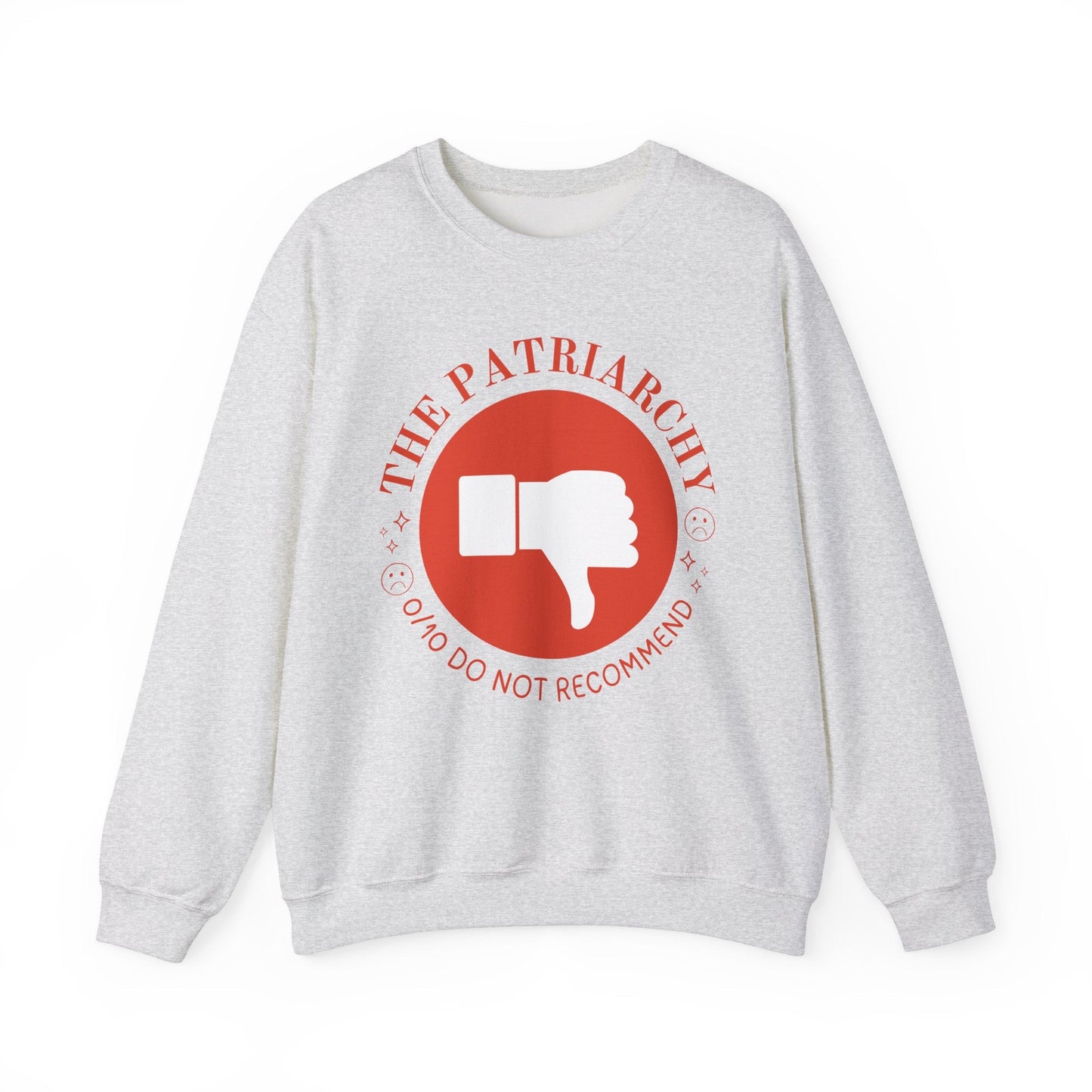 Thumbs Down Feminist Sweatshirt