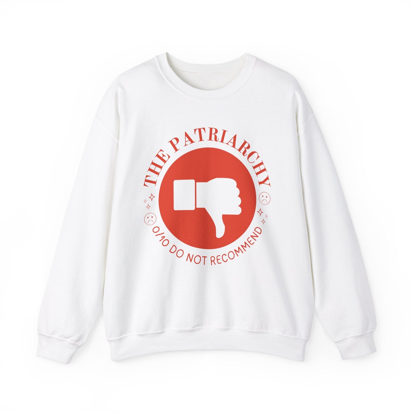 Thumbs Down Feminist Sweatshirt