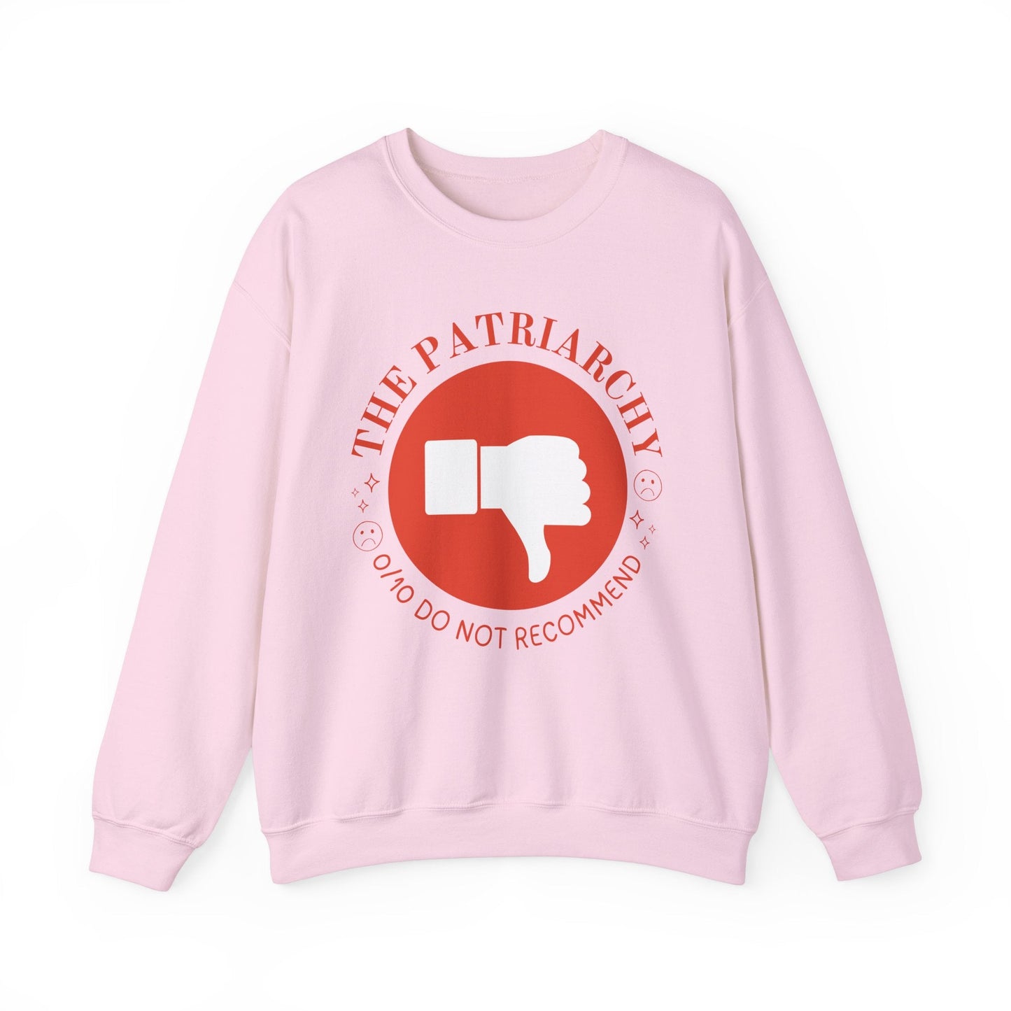 Thumbs Down Feminist Sweatshirt