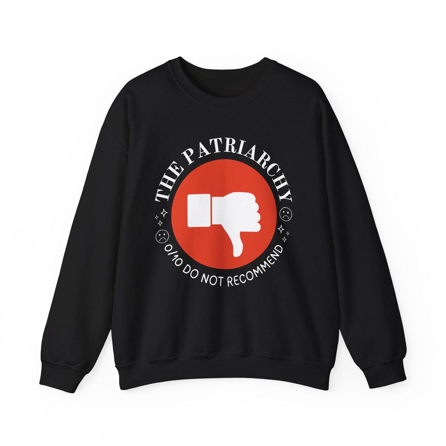 Thumbs Down Feminist Sweatshirt