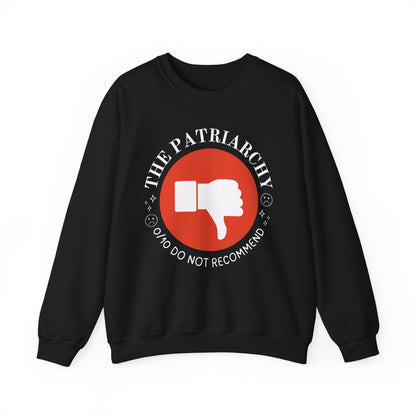 Thumbs Down Feminist Sweatshirt