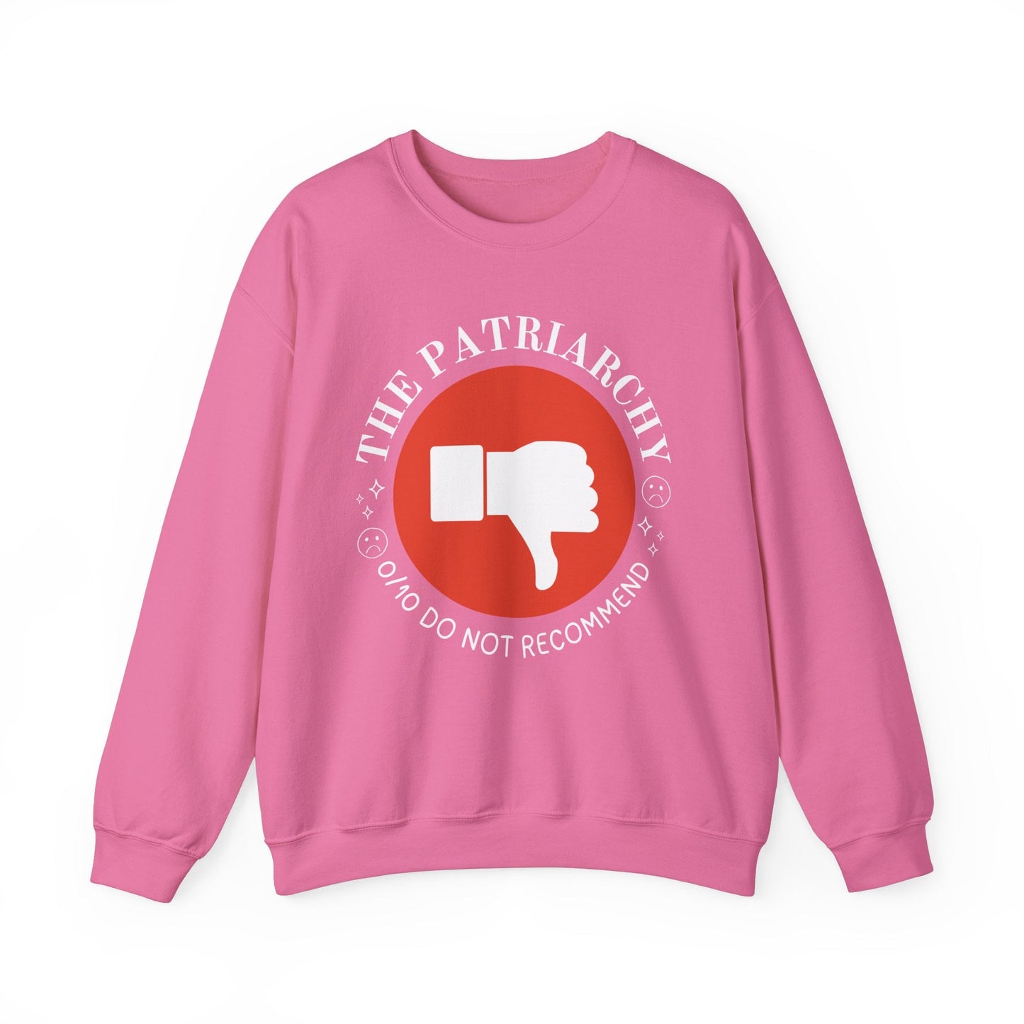 Thumbs Down Feminist Sweatshirt