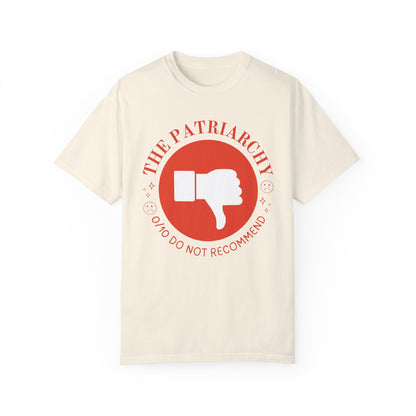 Thumbs Down Feminist Tee Shirt