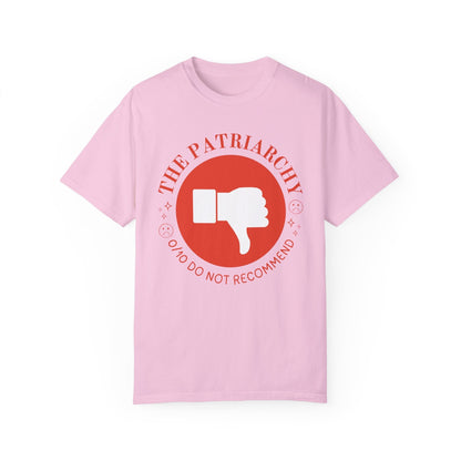 Thumbs Down Feminist Tee Shirt