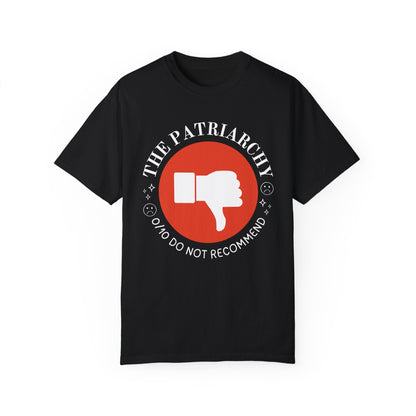 Thumbs Down Feminist Tee Shirt