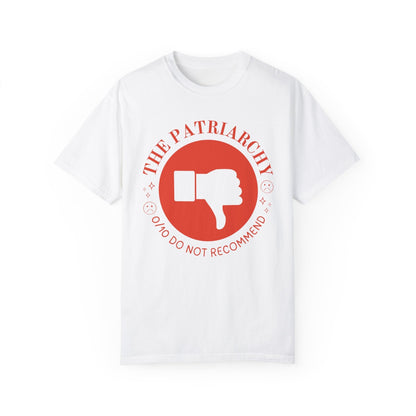 Thumbs Down Feminist Tee Shirt
