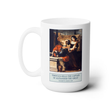 Timoclea and the Captain of Alexander the Great Coffee Mug