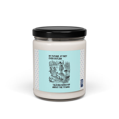 Titanic Maritime History Candle