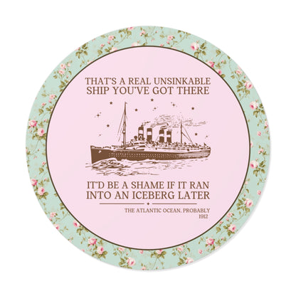 Titanic Maritime History Sticker