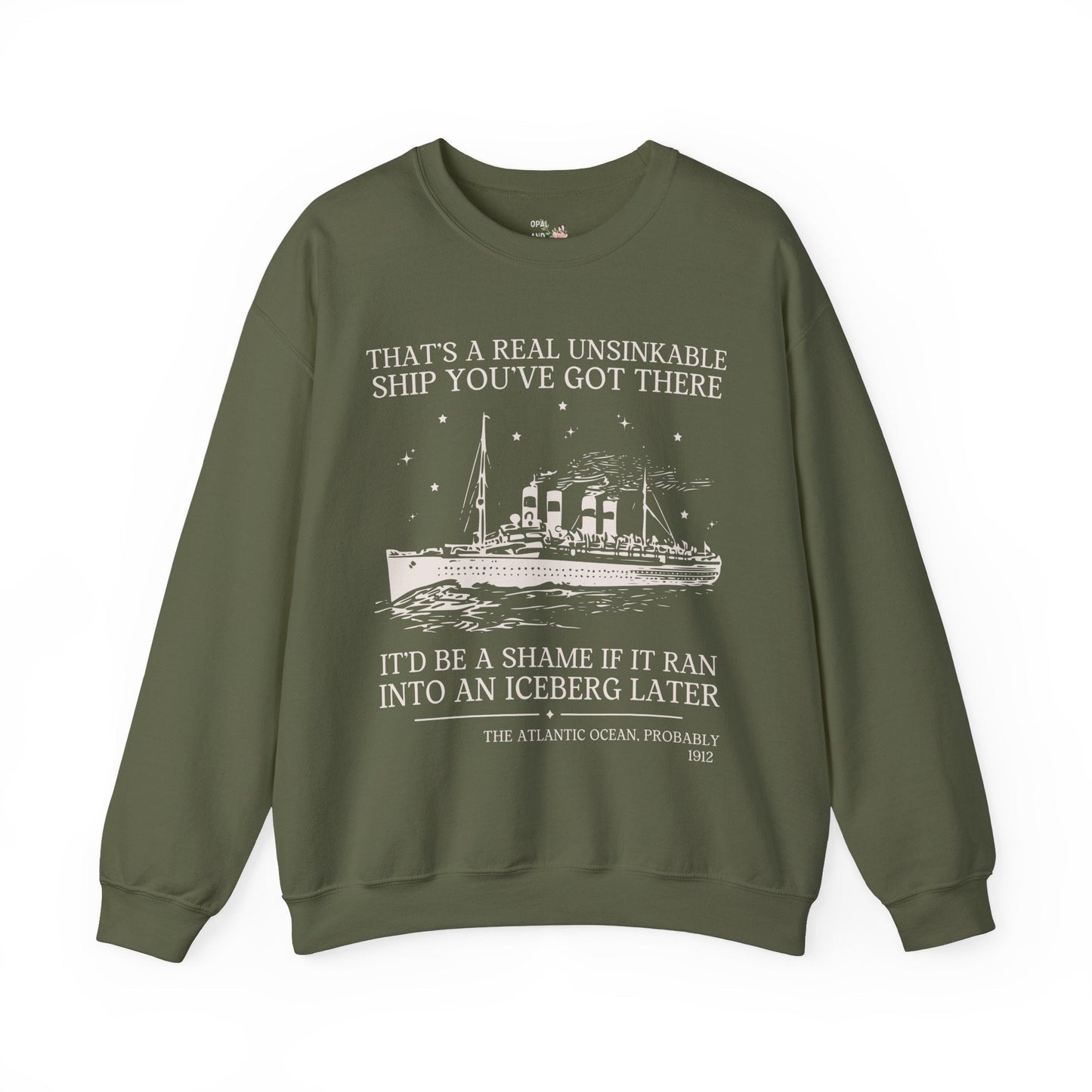 Titanic Maritime History Sweatshirt