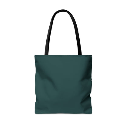 Tote Bag: Fawn with Santa Hat