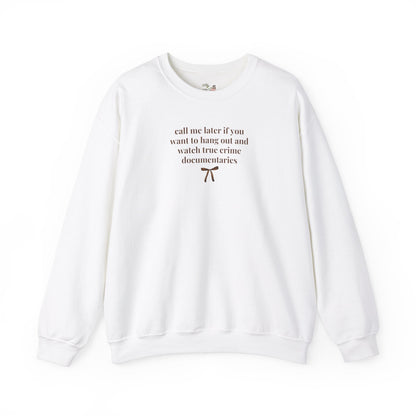 True Crime History Sweatshirt