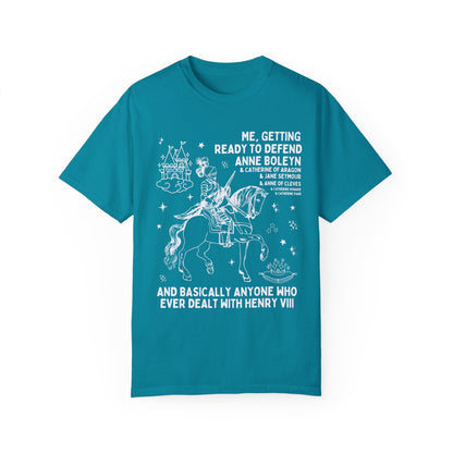 Tudor History Anne Boleyn Tee Shirt