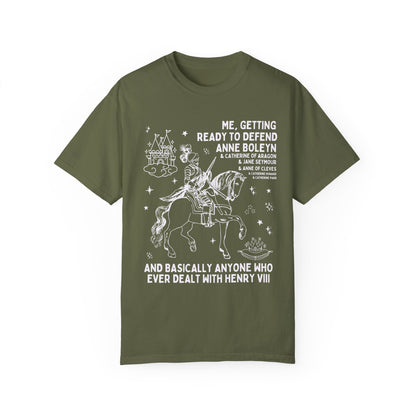 Tudor History Anne Boleyn Tee Shirt