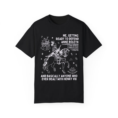 Tudor History Anne Boleyn Tee Shirt