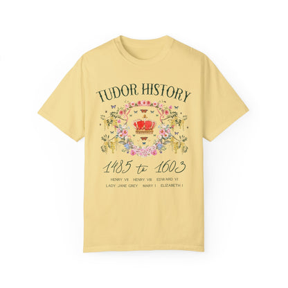 Tudor History T-Shirt with Crown