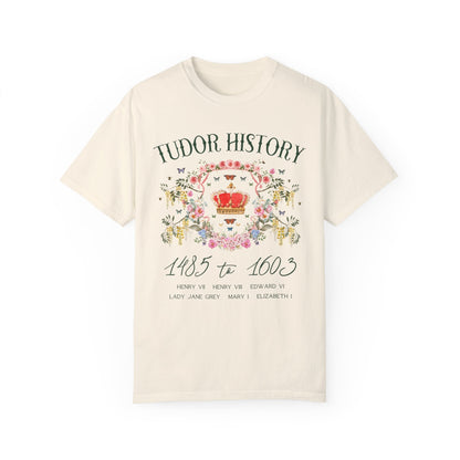 Tudor History T-Shirt with Crown