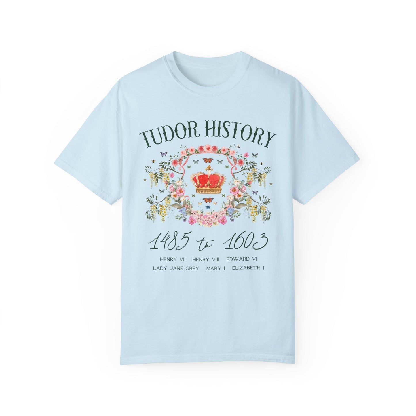 Tudor History T-Shirt with Crown