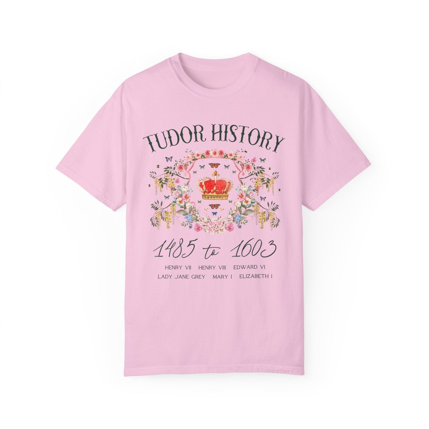 Tudor History T-Shirt with Crown