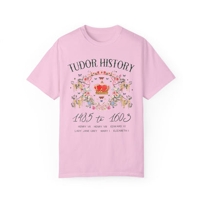 Tudor History T-Shirt with Crown