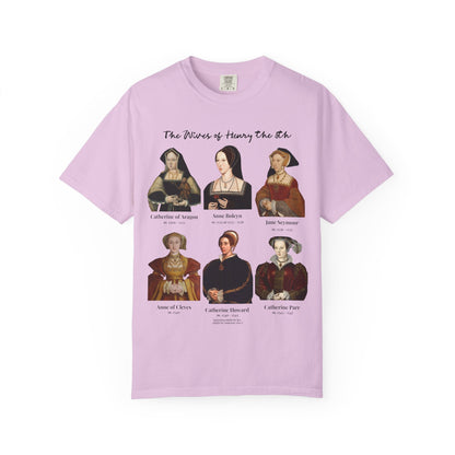 Paintings of Henry the 8th's Wives Tee