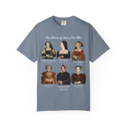 Paintings of Henry the 8th's Wives Tee