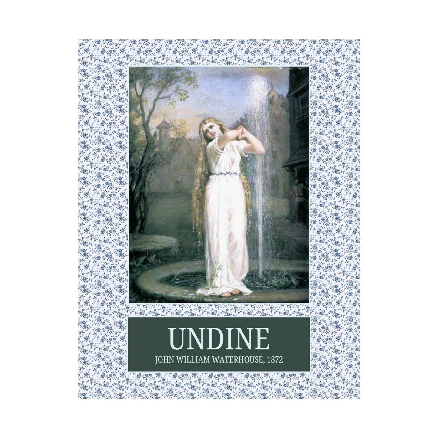 Undine by Waterhouse Poster