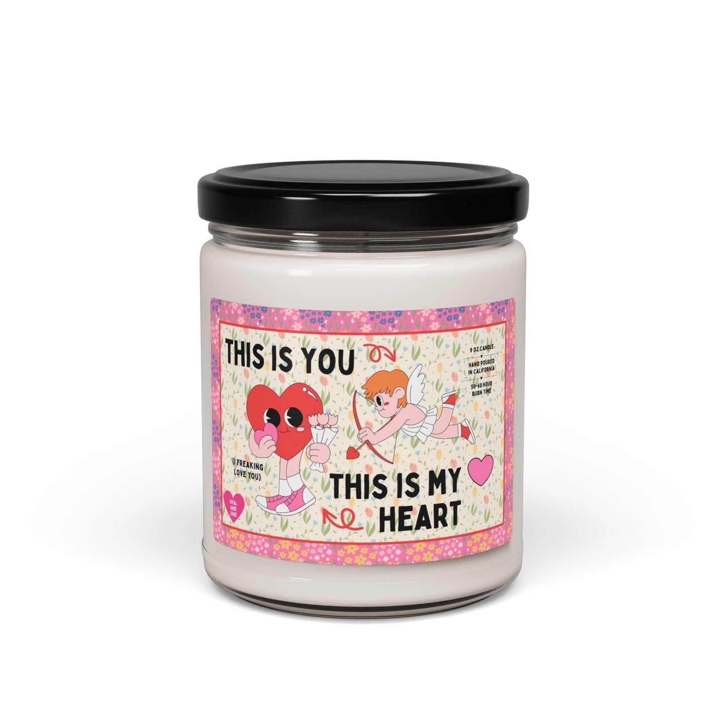 Unhinged Valentines Candle