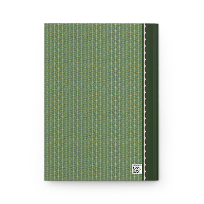 Unicorn Rests in a Garden Notebook