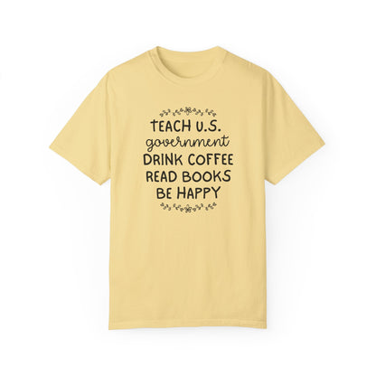 US Government Teacher Tee
