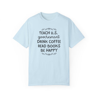US Government Teacher Tee