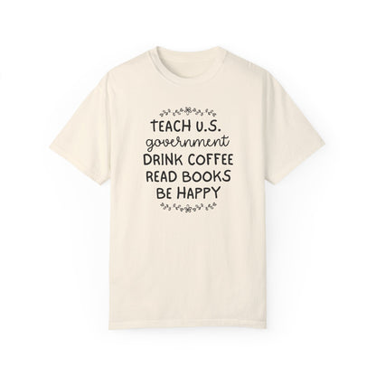 US Government Teacher Tee
