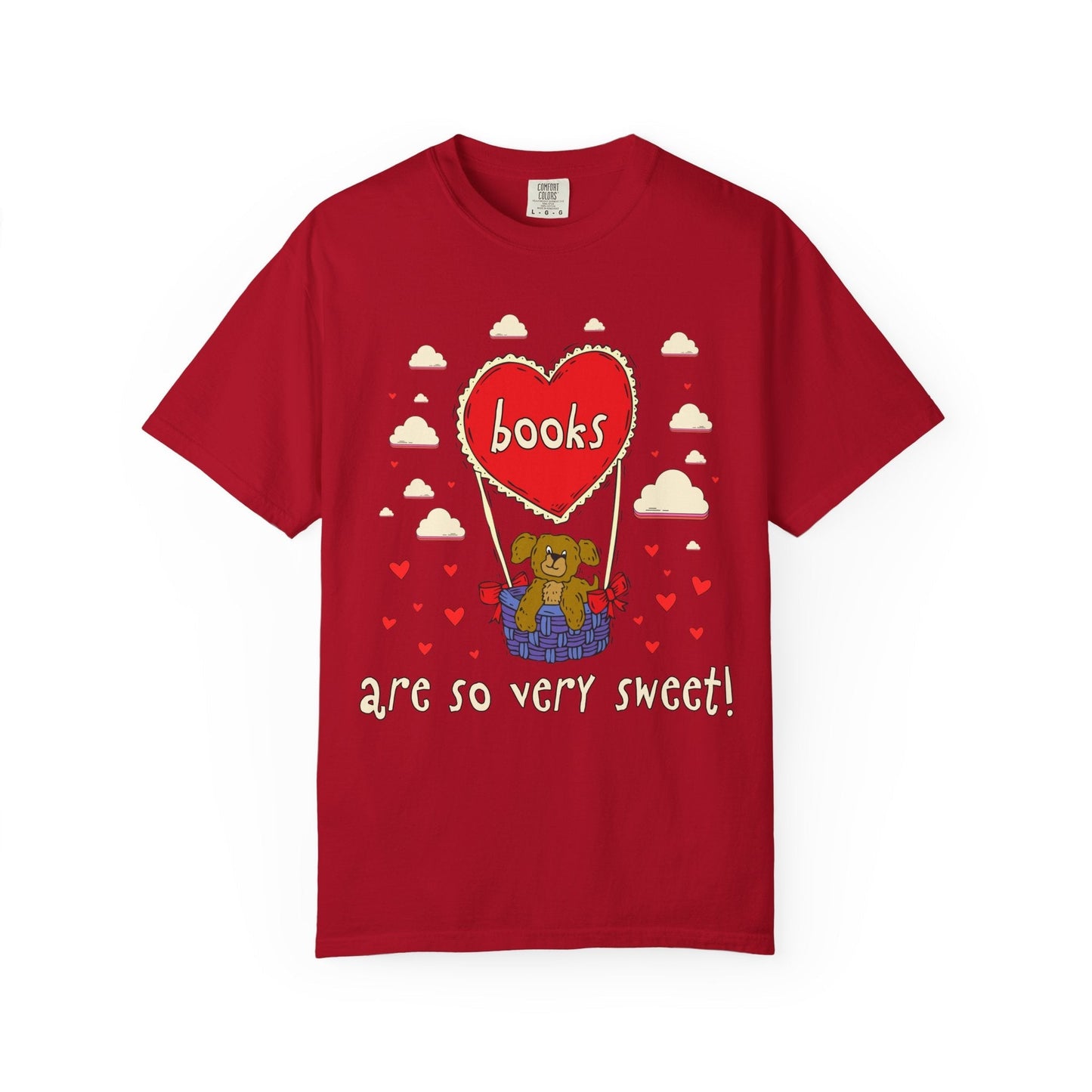 Books Are So Very Sweet Valentine's Day Tee
