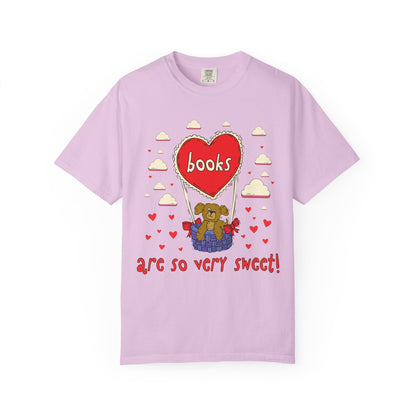 Books Are So Very Sweet Valentine's Day Tee