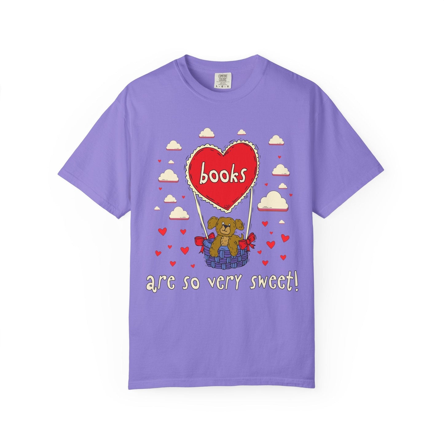 Books Are So Very Sweet Valentine's Day Tee