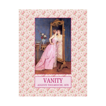 Vanity by Auguste Toulmouche: Cute Floral Poster