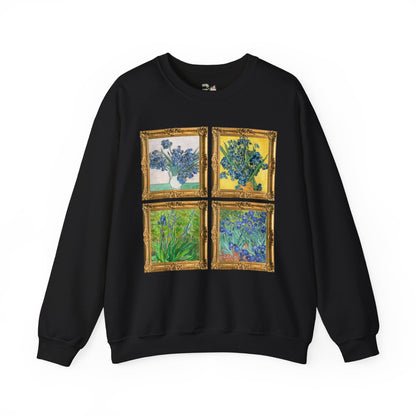 Vincent Van Gogh Iris Painting Sweatshirt