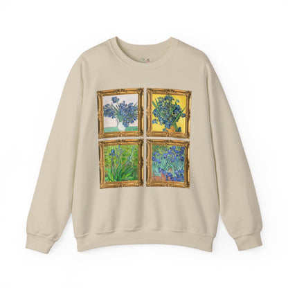 Vincent Van Gogh Iris Painting Sweatshirt