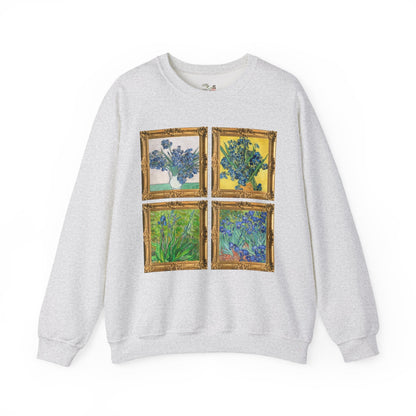 Vincent Van Gogh Iris Painting Sweatshirt