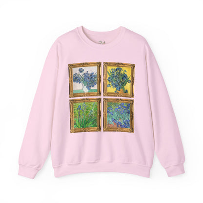 Vincent Van Gogh Iris Painting Sweatshirt