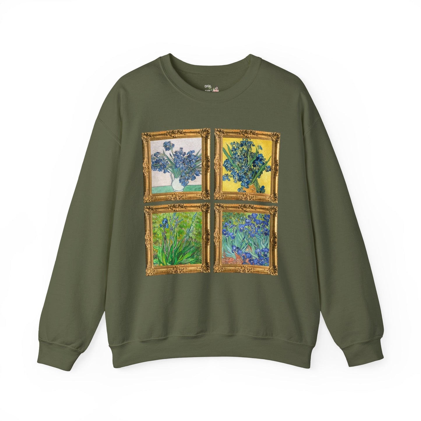 Vincent Van Gogh Iris Painting Sweatshirt