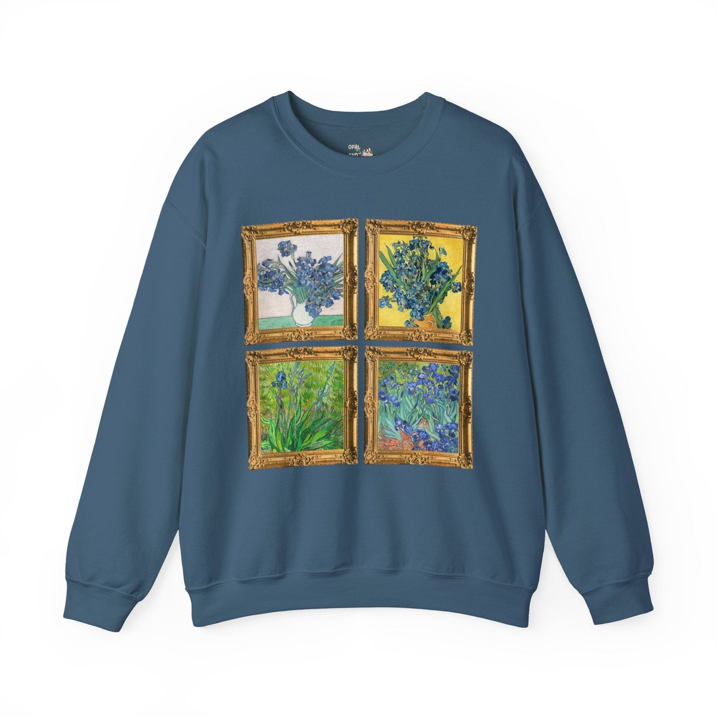 Vincent Van Gogh Iris Painting Sweatshirt